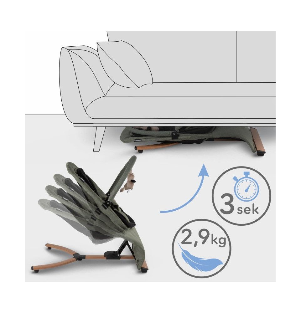 Gultukas–supynė Kidwell Rubi, žalias