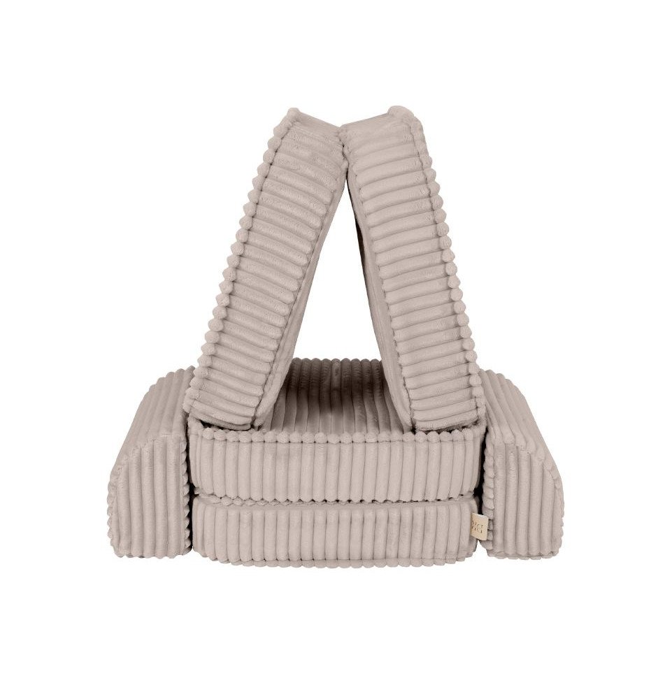 Vaikiška sofa „Churros Pocket Basic“, smėlio