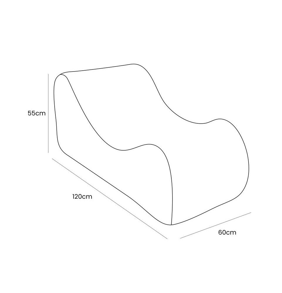 Fotelis vaikams, kreminė