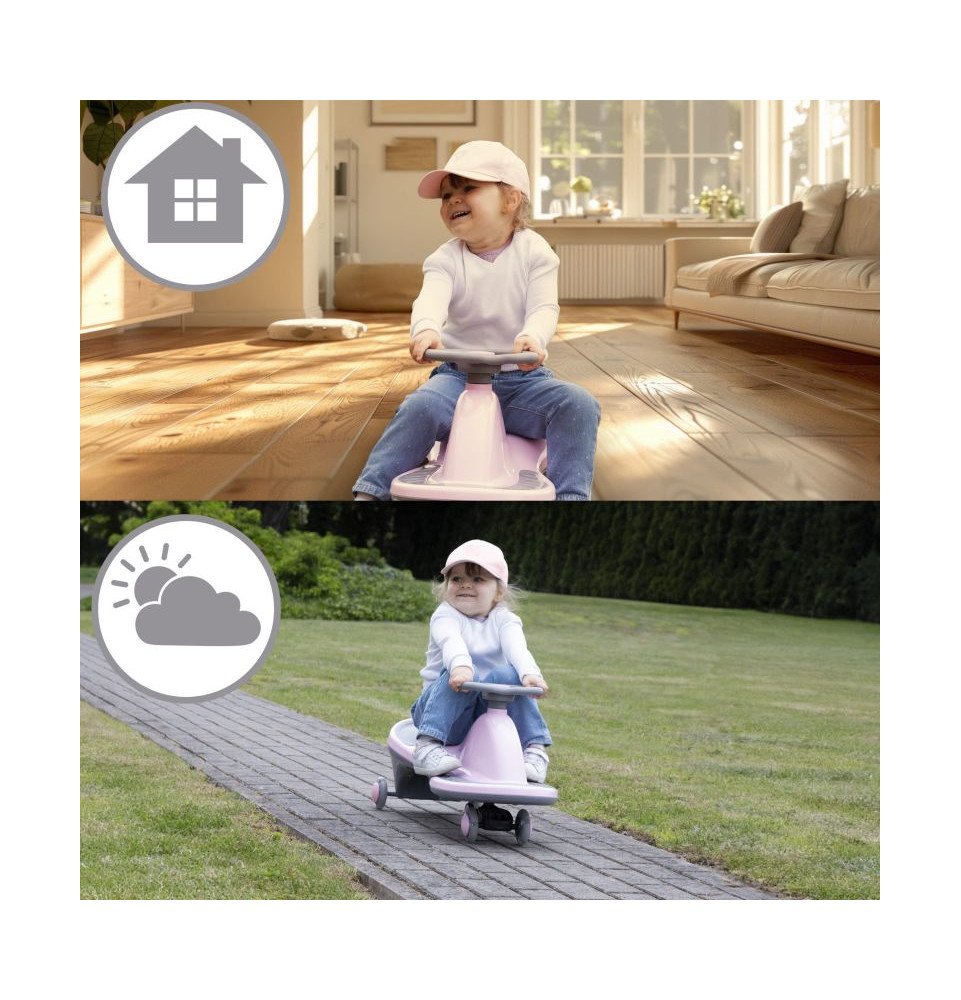 Gravitacinė mašinėlė Kidwell ROLLO, rožinė