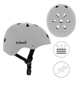 Šalmas Kidwell ORIX II M, pilkas