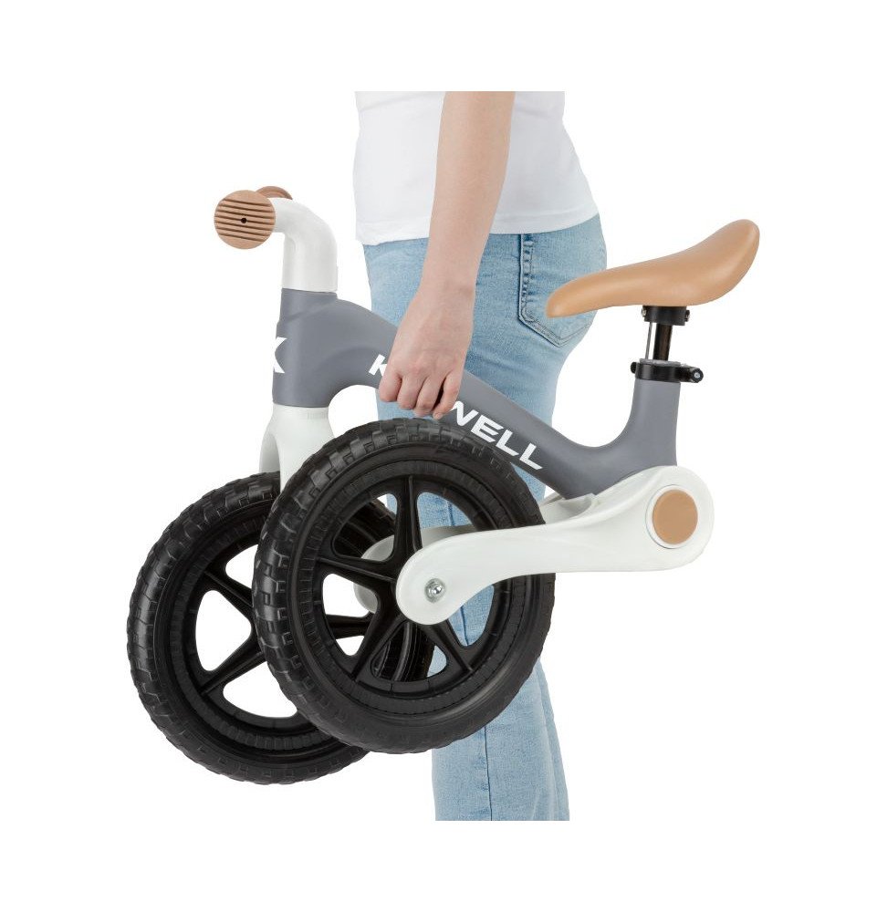 Balansinis sulankstomas dviratukas Kidwell Flex, pilkas
