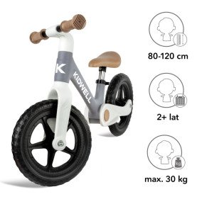 Balansinis sulankstomas dviratukas Kidwell Flex, pilkas