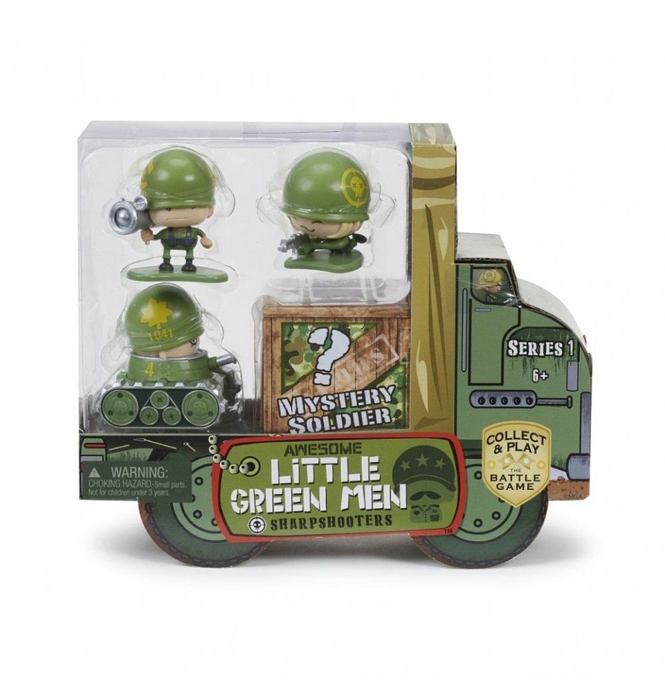 Kareivių figūrėlių rinkinys Awesome Little Green Men