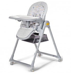 Maitinimo kėdutė Kinderkraft Lastree, Grey