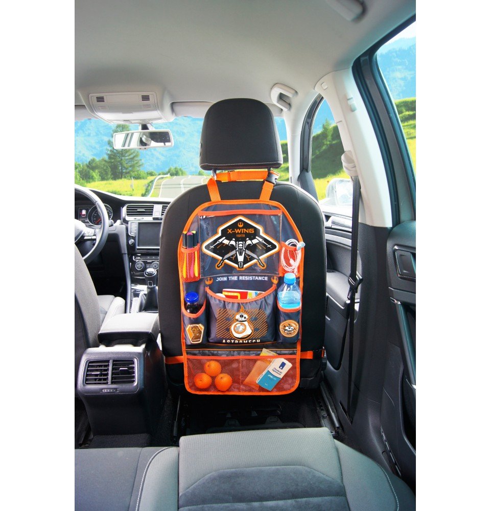 Automobilio sėdynės krepšys-apsauga Star Wars BB8