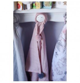 Muslino vystyklai kūdikiams, Pink, 3vnt.