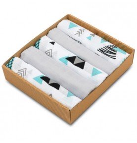 Muslino vystyklai Tresor, 5 vnt.