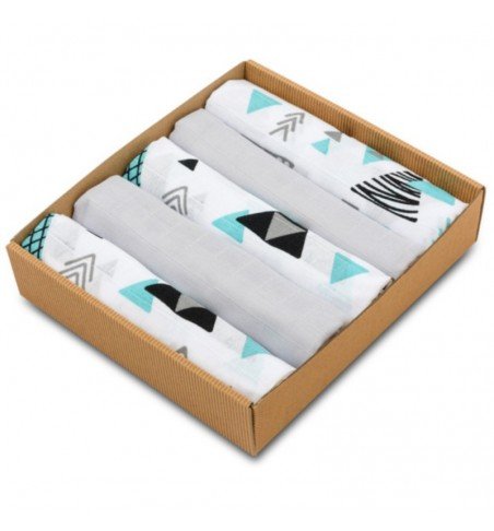 Muslino vystyklai Tresor, 5vnt.