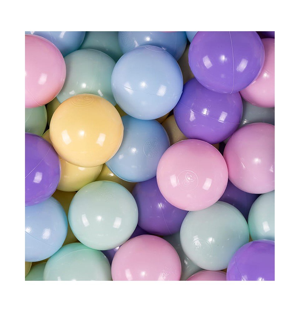 Kamuoliukų baseinas Rainbow, 250 kamuoliukų, 40cm