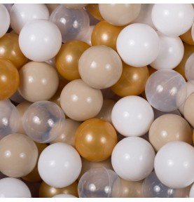 Kamuoliukų baseinas Teddy Bear, 250 kamuoliukų, 40cm