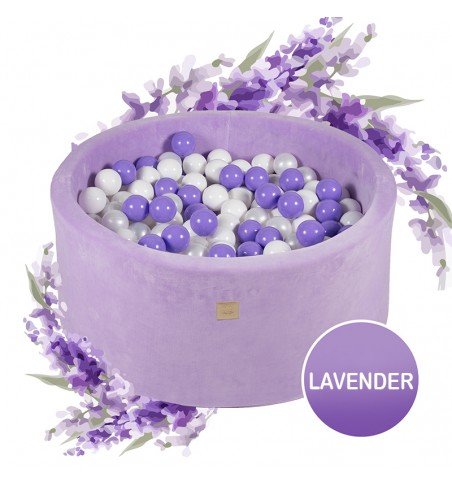 Kamuoliukų baseinas Lavender, 250 kamuoliukų, 40cm