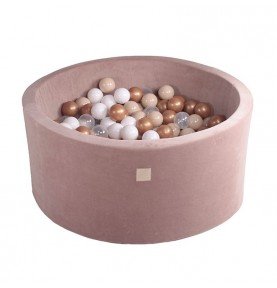 Kamuoliukų baseinas Teddy Bear, 250 kamuoliukų, 40cm