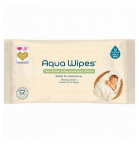 Drėgnos servetėlės Aqua Wipes 12 vnt. AQW12F12P