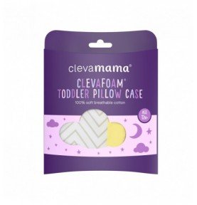 Vaikiškos pagalvėlės užvalkalas Clevamama ClevaFoam Grey, 3308