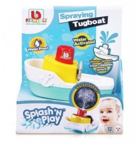 Vonios žaislas BB Junior Splash 'N Play Spraying Tugboat