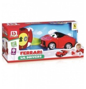 Radijo bangomis valdomas automobilis BB Junior Ferrari Lil Drivers