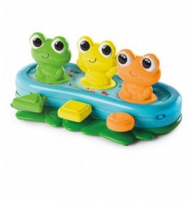 Muzikinis žaislas Bright Starts Bop and Giggle Frogs, 6m+