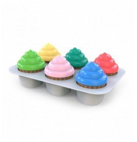 Žaislas Bright Starts Sort & Sweet cupcakes, 3m+