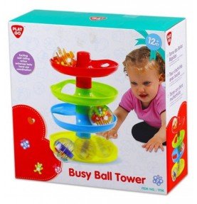 Lavinamasis Playgo Infant&Toddler kamuoliukų bokštas, 12m+