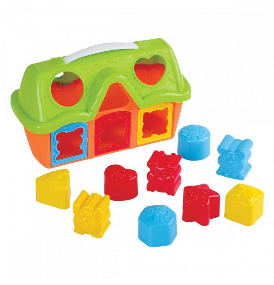 Lavinamasis žaidimas Playgo Infant&Toddler Sudėk formeles į namelį, 12m+