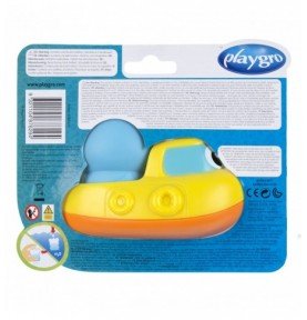 Vonios žaislas Playgro Rainy Raccoon's Submarine 4087629, 6m+