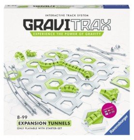 Takelių sistemos priedų rinkinys Gravitrax Tunnels