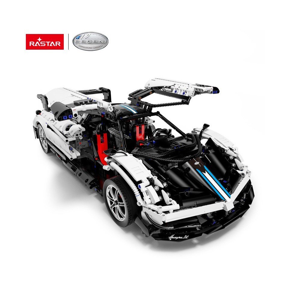 Surenkamas automodelis Rastar Pagani Huayra BC Bricks 1:8