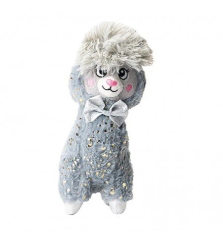 Pliušinė alpaka Gio Alpaca, pilka, 30cm