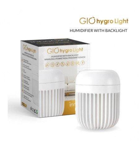 Oro drėkintuvas InnoGio Gio Hygro Light, baltas