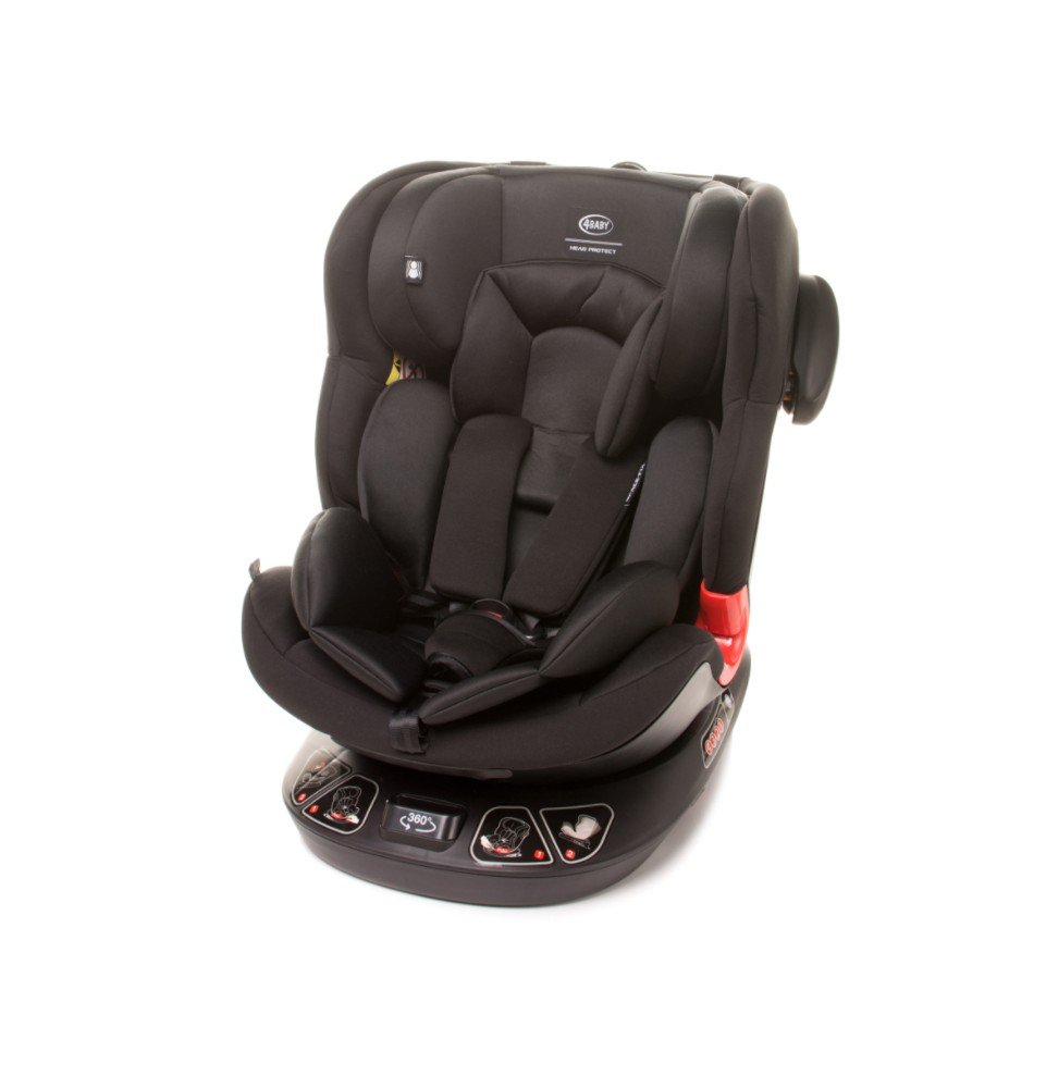 Automobilinė kėdutė 4Baby Space-Fix XXI, Black Automobilinė kėdutė 4Baby Space-Fix XXI, Black