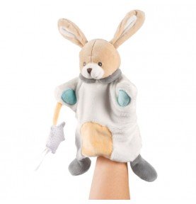Pliušinis žaislas Chicco My Sweet DouDou Bunny Hand Puppet
