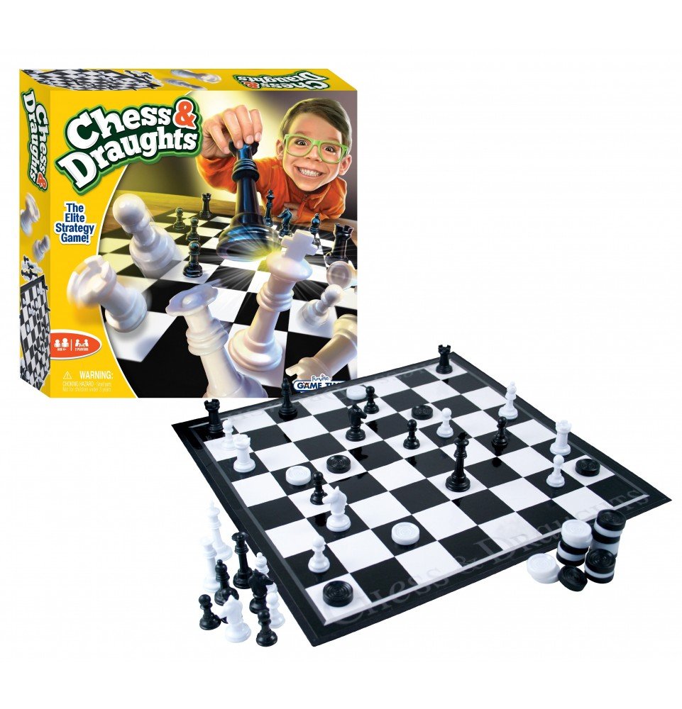 Žaidimas Funville Games Chess & Draught, 61152