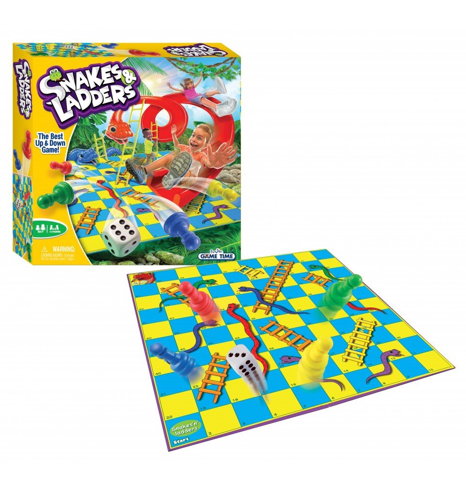 Žaidimas Funville Games Snakes & Ladders