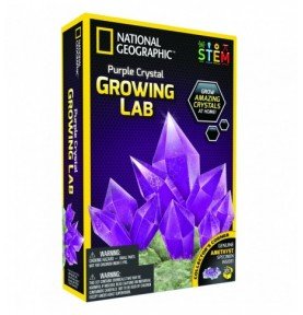 Rinkinys National Geographic Crystal Grow Purple