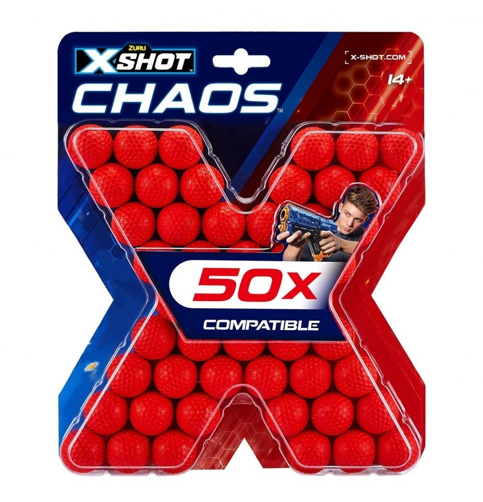 Šoviniai XSHOT Blaster Chaos, 50vnt., 36327