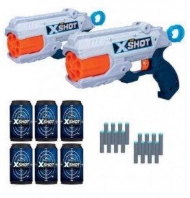 Žaislinių šautuvų rinkinys XSHOT Reflex, 36225/36434