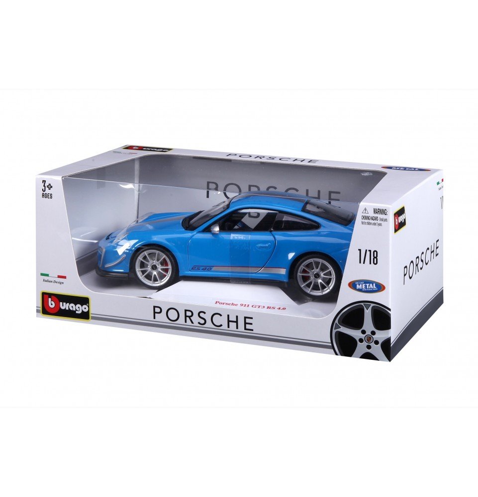 Automodelis Bburago Porsche GT3 RS 4.0, 1:18, 18-11036