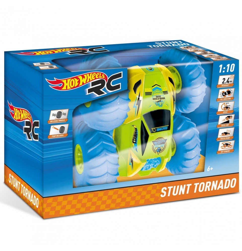 Automobilis Hot Wheels Stunt Tornado SCX6 R/C, 1:10, 63441