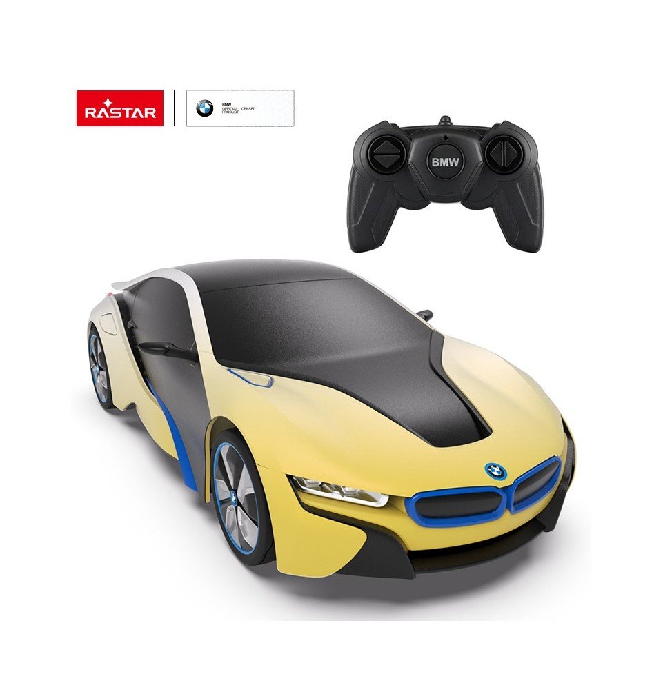 Radijo bangomis valdomas automodelis Rastar BMW I8-UV, 1:24, 48400-4