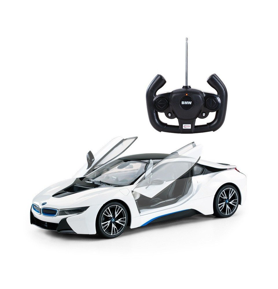 Radijo bangomis valdomas automodelis Rastar RC 1:14 BMW I8, 71060