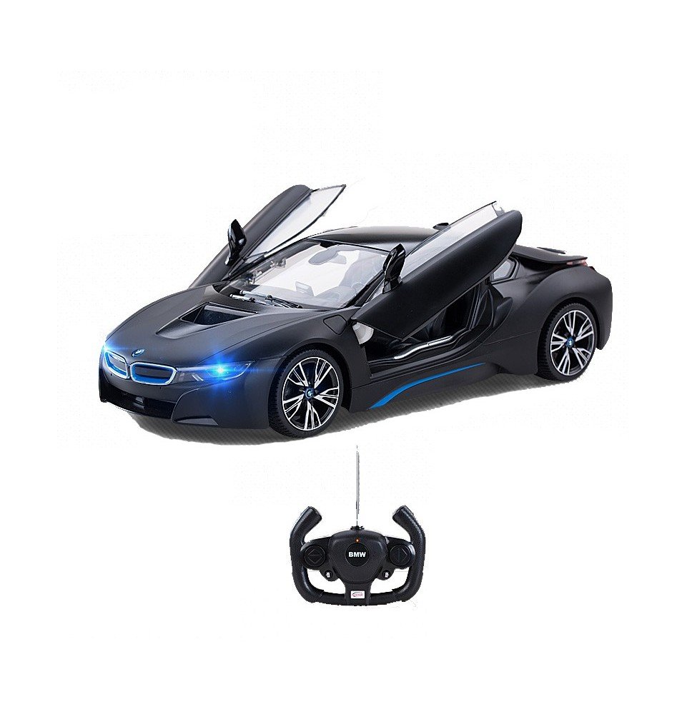 Radijo bangomis valdomas automodelis Rastar RC 1:14 BMW I8, 71060