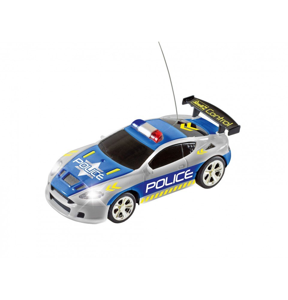 Radijo bangomis valdoma mini mašina Revell RC Police, 23559