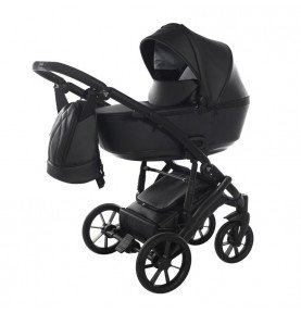 Universalus vežimėlis Junama Space Eco 3in1, Black