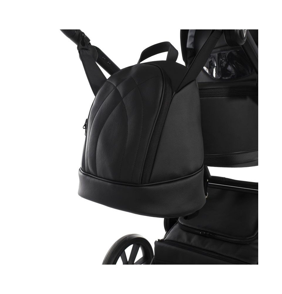Universalus vežimėlis Junama Space Eco 3in1, Black