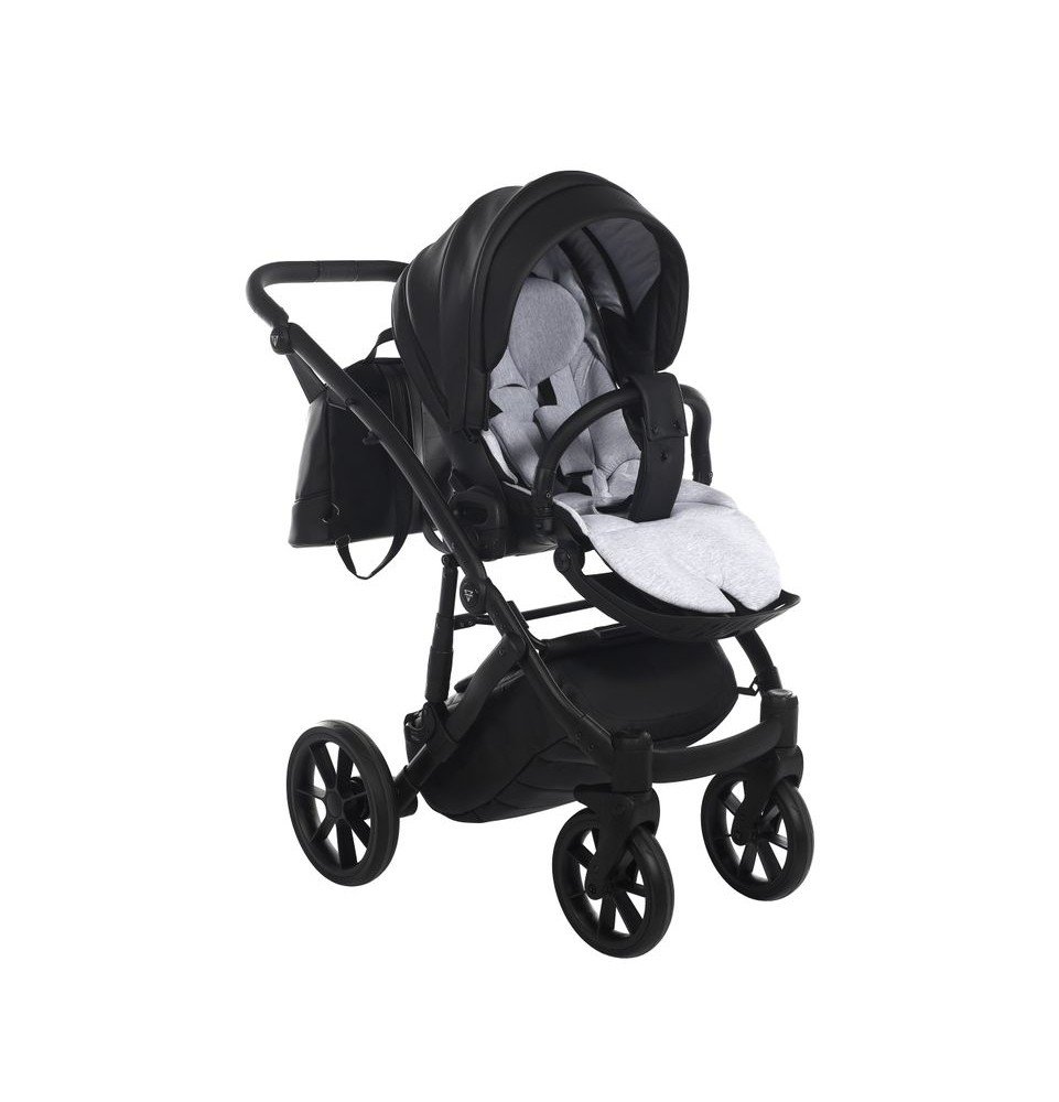 Universalus vežimėlis Junama Space Eco 3in1, Black