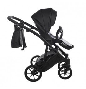Universalus vežimėlis Junama Space Eco 3in1, Black