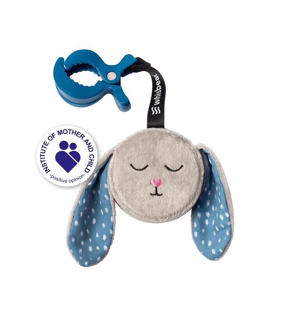 Pakabinamas žaislas Whisbear Humming Bunny Grey