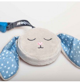 Pakabinamas žaislas Whisbear Humming Bunny Grey