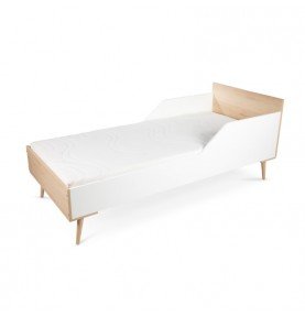 Vaikiška lova Klupš Sofie, Balta/Ruda, 180x80cm